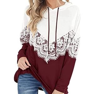 Women's Long Sleeve Fashion Casual Loose Tunic Tops Fall Warm T-shirt